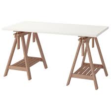Comparez les tarifs, consultez les avis et commandez en quelques clics votre. Linnmon Finnvard Table Blanc Hetre 150x75 Cm Les Treteaux Reglables Permettent De Choisir La Position De Votre Plateau De Ikea Chevalet Bureau Table Ikea