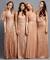 Bronze Copper Bridesmaid Dresses