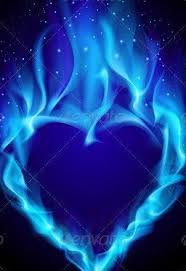 Heart On Fire Coeur De Feu Belles Images Animees Coeur Gif