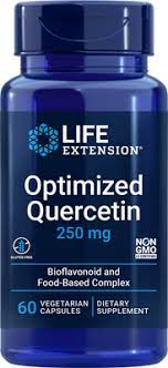 Optimized Quercetin 60 Vegetarian Capsules Life Extension