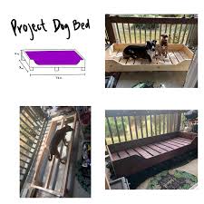 Buy dog beds online at lowest price from top brands. My Wife And I Ordered New Dog Beds Online And While We Wait For Them To Arrive She Made A Design For A Double Dog Bed Frame I Of Course Had To