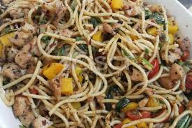 Sosej pun boleh juga dimasukkan kalau suka. Memang Mantap Rasa Spageti Olio Grilled Chicken Sampai Boleh Berebut Makan