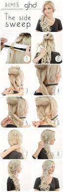 How To Bridal Side Swept Hair Side Swept Hairstyles Hair Styles Hair Makeup
