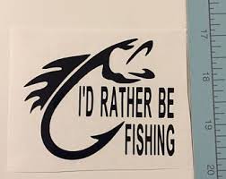 Download Id Rather Be Fishing Svg Free