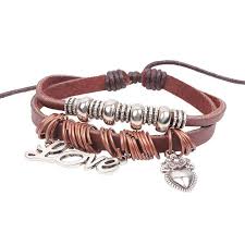 2 ℗ cobb recordings released on: Handmade Leather Bracelet Brown Tribal Love Heart Beads Bohemian Leather Bracelets Australia