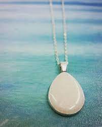 Large Teardrop Pendant Made With Love Keepsakes Breastmilk Jewelry Diy Breastmilk Jewelry Pendant