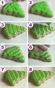 Via the cafe sucre farine. Simple Christmas Decorated Cookies Haniela S