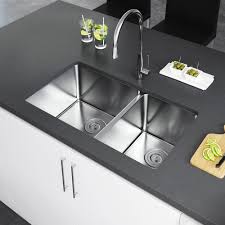 double bowl 60/40 undermount stainless