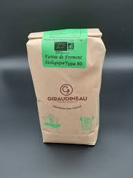 Farine Bio Type 80 De La Minoterie Giraudineau St Colomban 44310