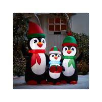 Most of them are suitable for both indoors and outdoors use. Festive 5ft Inflatable Penguin Family Outdoor Christmas Decoration Very Co Uk