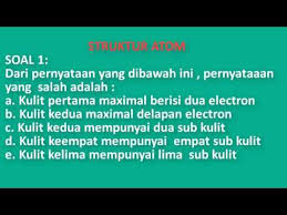 Jawablah pertanyaan dibawah ini dengan tepat dan jelas. Soal Essay Struktur Atom Dan Jawabannya Berbagai Struktur