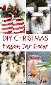 Diy Christmas Mason Jar Decor Easy Mason Jar Crafts Christmas Mason Jars Diy Diy Jar Crafts