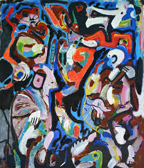 La-Cueca-De-Los-Locos.jpg, Pintura por Capeche | Artmajeur