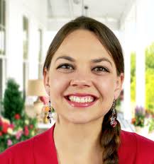 Personalized January Birthstone Heart Earrings