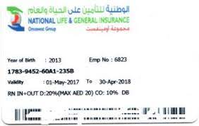 It was the second largest insurer by gross premiums written in the country in 2012 and is part of the ominvest group. Functional Card Nas National Life Insurance Card Insurance United Arab Emirates Nas Col Ae Nas 001