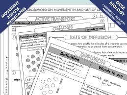 Biology is brought to you with support from the amgen foundation. Gcse Biology Diffusion Osmosis And Active Transport Worksheet Pack Teaching Resources