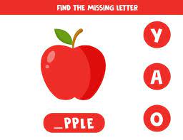 Speller is a perfect tool to check spellings of english or spanish words and come up with suggestions for misspelled words. Free Vector Spell English Word Apple