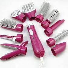Multistyler Set Moldeador De Pelo 10 En 1 Hair Dryer Comb Hair Tool Set Electric Hair Dryer