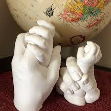 Mother S Day Hand Castings Lunabean Castingkeepsakes Handcasting Handcastingkit Baby Cast Casting Kit Diy Baby Stuff