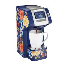 Do i need to descale my keurig machine? The Pioneer Woman Flexbrew Single Serve Coffee Maker Blue Fiona Floral Model 49932 Walmart Com Walmart Com
