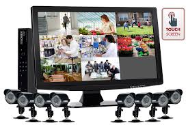 231 results for security camera system monitor. Security And Surveillance Cameras With Touch Monitor Lorex