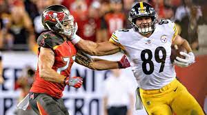 La musica è un qualcosa che ci accompagna durante la nostre vita. Steelers Vance Mcdonald Stiff Arms Chris Conte For Td Pittsburgh Steelers Blog Espn