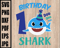 Free Free 162 Baby Shark 2Nd Birthday Svg Free SVG PNG EPS DXF File