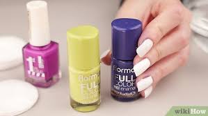 Do you want to learn how to draw a polish nail easy for everyone. 6 Ways To Do Nail Art Wikihow