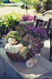 Easy Purple Fall Floral Arrangement Fall Floral Arrangements Floral Arrangements Fall Floral