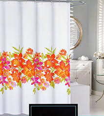 Get 5% in rewards with club o! Cynthia Rowley Fabric Shower Curtain Pink Orange Yellow Green Floral Pattern Maui Buy Online In Bahamas At Bahamas Desertcart Com Productid 16489470