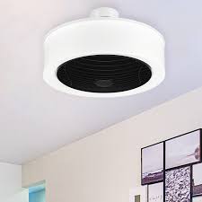 These enclosed ceiling fans are also called as safe ceiling fan or caged ceiling fan as it contains encased drum around the fan blade. Ventair Manhattan Ceiling Fan 22 Black Lumera Living
