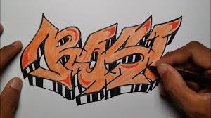 Grafiti, gambar grafiti nama, huruf, 3d keren, membuat tulisan nama grafiti keren, proses pembuatan home » gambar grafiti 3d unik, font, tulisan, nama dan cara mudah membuatnya. Cara Gambar Grafiti Nama Rosi Youtube