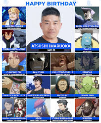 Happy 51st Birthday to Atsushi Imaruoka, the Voice of our very own Goredolf  Musik! : rgrandorder