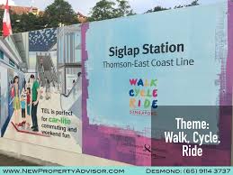 Coloured brown on the rail map. Siglap Mrt Thomson East Coast Line Singapore