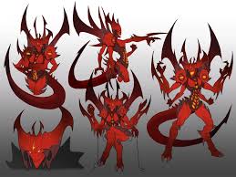 Prime Evil Doodles By Spacemaxmarine On Deviantart Demon Art Dnd Character Sheet Doodles