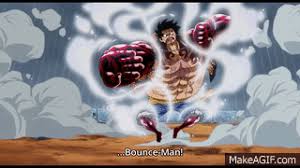 Gear second is a technique that enhances the user's strength, speed, and mobility. Luffy S Gear 4 Bounce Man One Piece 726 1080 P On Make A Gif