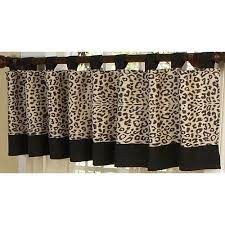 Well you're in luck, because here they come. Animal Print Valance Curtains Sweet Jojo Designs Jojo Designs