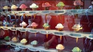 A commercial quality cone storage case that is intended for heavy use. Pin By Susan Biscoe On Cariad Gelato Cake Shop Design Window Display Ice Cream