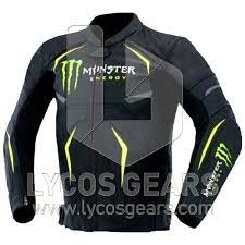 Monster Energy Motorcycle Leather Jacket Monster Motorcycle Jacket Leather Motorcycle Jacket Motorbike Jackets Jackets