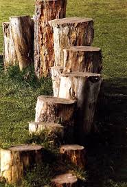 Chair and table fold for easy storage.<br /><br />crafted from high. Cromarty Image Library Wooden Stepping Stones In The Park Fairy Garden Pots Garden Steps Courtyard Garden