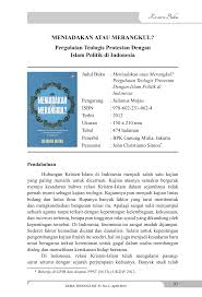 Tokoh yang memiliki pribadi yang religius, taat pada agama dan senang mengaji, hal tersebut dapat digambarkan dalam penggalan cerita nilai agama yang terdapat dalam novel ini juga secara jelas tergambar. Resensi Buku Universitas Kristen Duta Wacana