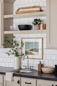 Doors, fronts, cabinets · unfinished · thermofoil · painted 17 Gorgeous Greige Kitchen Cabinets Chrissy Marie Blog
