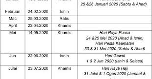 We did not find results for: Tarikh Gaji Ogos 2020