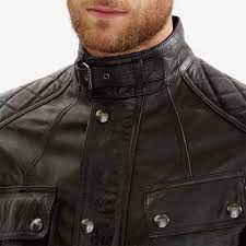 Belstaff Turner Leather Jacket Antique Black Leather Jacket Belstaff Short Leather Jacket