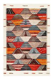 Sofort durch vorsichtiges schaben in richtung der mitte des flecks entfernen.feuchte flecken; Teppich Orange Rot Beige Kurzflor Modern Berber Wecon Home Outlet Teppiche
