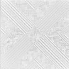 A la Maison Ceilings R34 Pyramid Illusion Foam Glue-up Ceiling Tile (256  sq. ft.Case), Pack of 96, Plain White : Amazon.com.au: Home