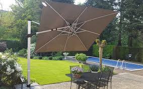 The cantilever parasol canopy maximises both usable space and comfort. Luxury Cantilever Parasols Official Solero Webshop