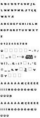 Star Wars Font Star Wars Font Lego Star Wars Birthday Star Wars Kids