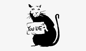 Banksy Sticker Art Messages Sticker 3 Banksy Rat You Lie Transparent Png 316x408 Free Download On Nicepng Kitten cat marie , white kitten cartoon free , white and pink cat sticker png clipart. banksy sticker art messages sticker 3