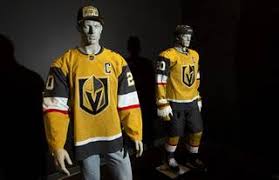 The vegas golden knights debuted a new bold alternate jersey on friday. You Ll Know Vegas Is On The Ice Golden Knights Unveil Golden Uniforms Las Vegas Sun Newspaper
